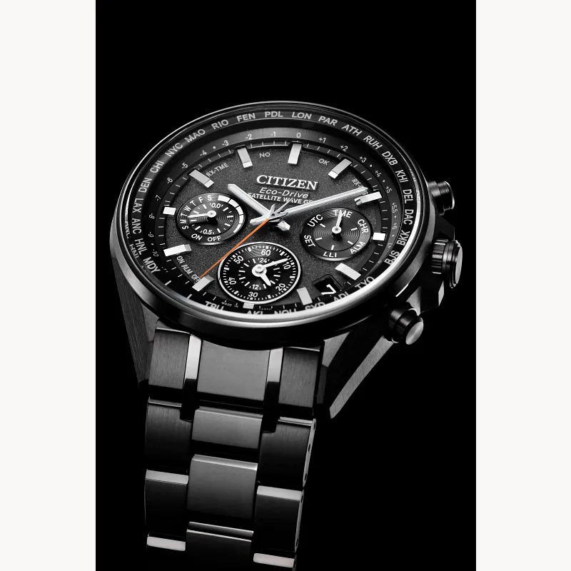 Satellite Wave GPS Black Dial Super Titanium Bracelet CC4004 Satellite Wave GPS Black Dial Super Titanium Bracelet CC4004